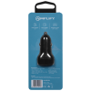 Amplify Volto Series Dual Car Charger 32W (Type-C + USB) - Black