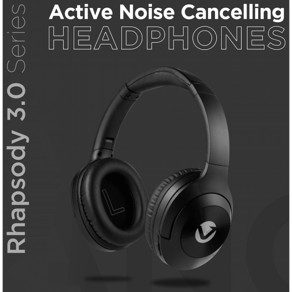 3-249 Volkano Rhapsody 3.0 Series Active Noise Cancelling BT Headphones