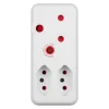 Ellies 3-Way Surge Adaptor - WT