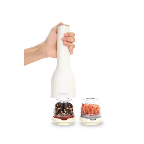Finamill Battery-Operated Grinder - Soft Cream
