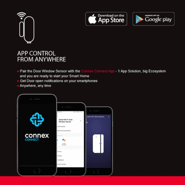 Smart WiFi Door Window Sensor Recharge