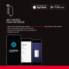 Smart Wi-Fi Door Window Sensor Rechargeable Twin Pack