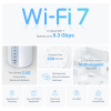 TP-Link Deco BE65 (1 Pack) BE9300 Whole Home Mesh Wi-Fi 7 System