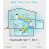 TP-Link Deco M4 (3-Pack) AC1200 Whole-Home Mesh Wi-Fi System