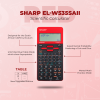 Sharp EL-W535SAII Red Scientific Calculator