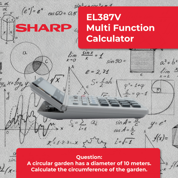 3-648 Sharp EL387V Multi-Function Calculator