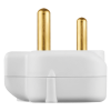 3-789 Ellies 3 Way Surge Adaptor with Type C + USB - WT