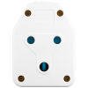 3-817 Ellies Double Janus Coupler - White