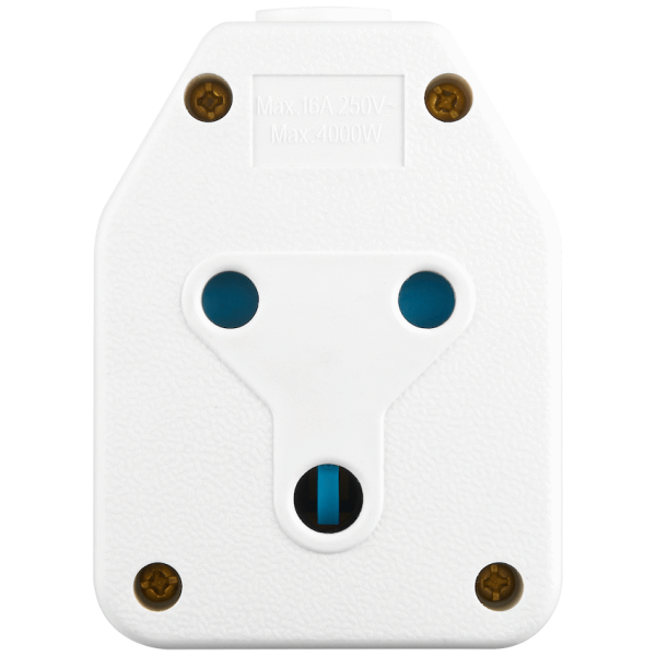 3-817 Ellies Double Janus Coupler - White