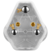 Ellies 16a Screw-on Plug Top - White