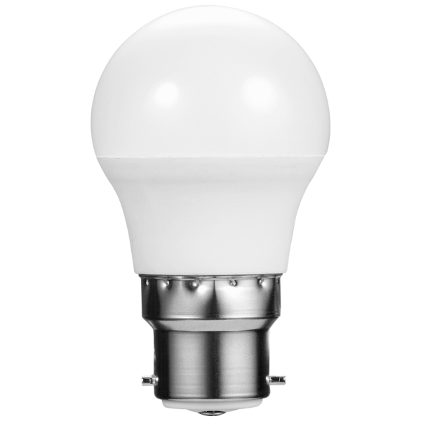 Ellies 5w G45 Residential Golfball Stick Bulb B22 WW