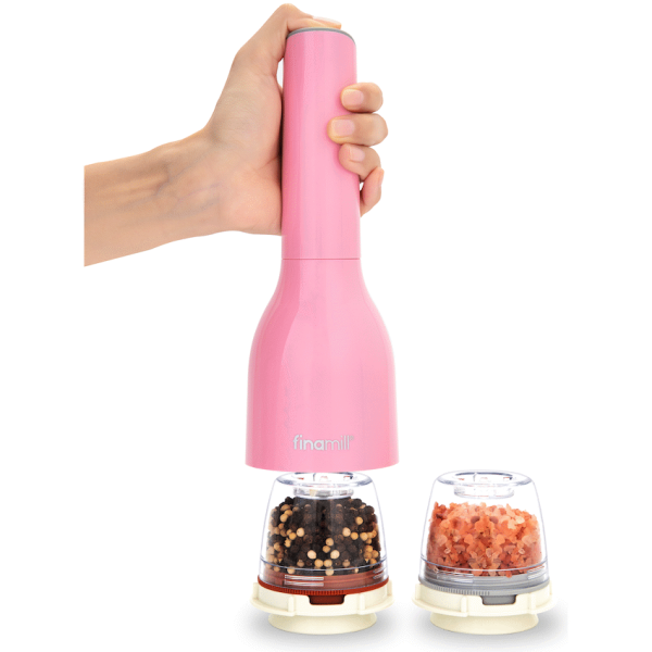 3-864 Finamill Battery-Operated Grinder - Pink