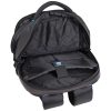 Kingsons 15.6" black laptop backpack with key chain