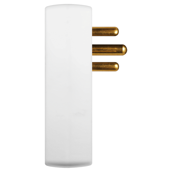 SWITCHED 2 Way Adaptor - White