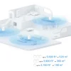 4-127 TP-Link Deco X10 (1-Pack) AX1500 Whole Home Mesh Wi-Fi 6 System (Tri-Band)