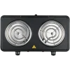 Elektra Double Spiral Hot Plate - Black