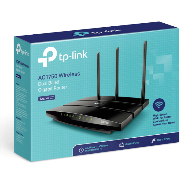 TP-Link Archer C7 AC1750 Dual-Band Wi-Fi Router