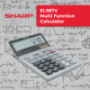4-529 Sharp EL387V Multi-Function Calculator