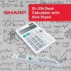 4-532 Sharp ElsiMate EL334WB - 12 Digit Desk Calculator