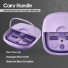 Elektra Folding Foot Spa Purple
