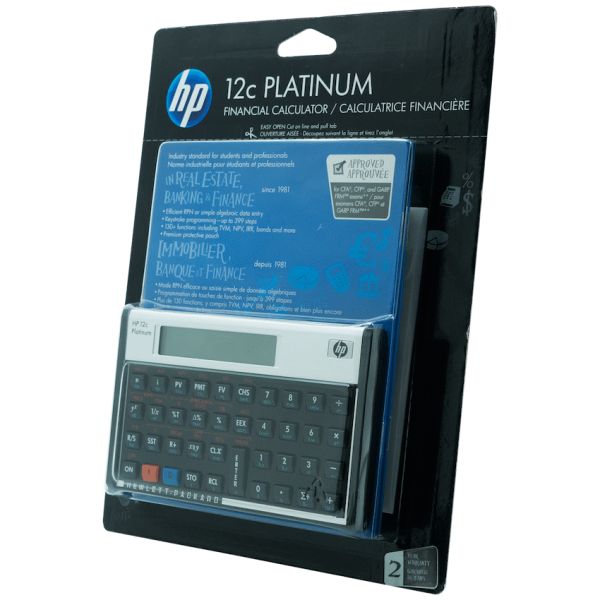 HP 12C Platinum Financial Calculator (Algebraic or RPN)
