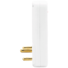 4-652 Ellies 3 Way Surge Adaptor with Type C + USB - WT