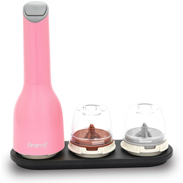 4-686 Finamill Battery-Operated Grinder - Pink
