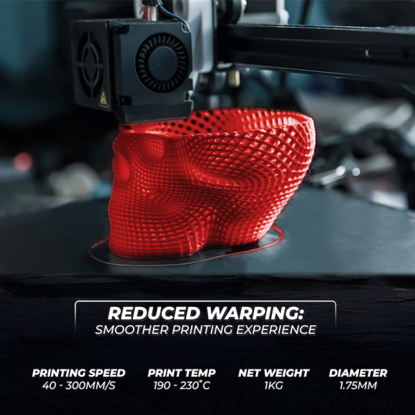 Ender PLA Red Filament 1kg