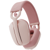 Logitech(R) Zone Vibe 100 Wireless Headphones - Rose