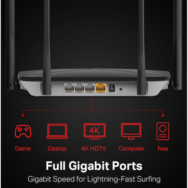 TP-Link Mercusys AC12G AC1300 Wireless Dual Band Gigabit