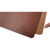 Everfurn Prime Faux Leather Desk Mat - Brown