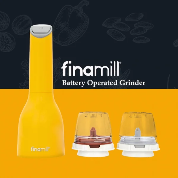 5-215 FinaMill Battery-Operated Grinder - Canary