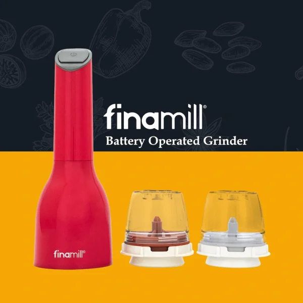 5-219 Finamill Battery-Operated Grinder - Sangria