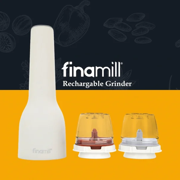 5-226 FINAMILL RECHARGEABLE grinder - Soft Cream
