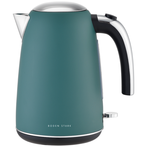 Boden Stark 1.7L Matte Stainless-Steel Kettle - Green