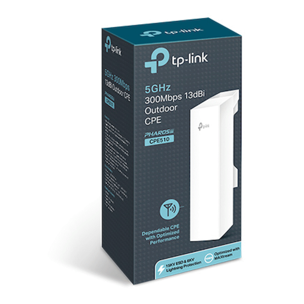 TP-Link CPE510 5ghz 300Mbps 13dbi Outdoor CPE