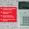 Sharp El2128V Semi-Desk Calculator