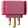 Ellies 2 Way High Surge Adaptor with PD20W USB-C + USB - RD