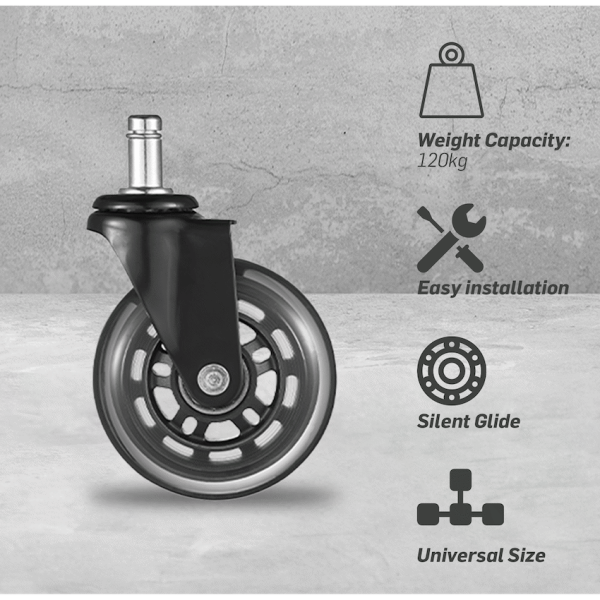 5-486 Everfurn Premium Glide Pro Caster Wheel