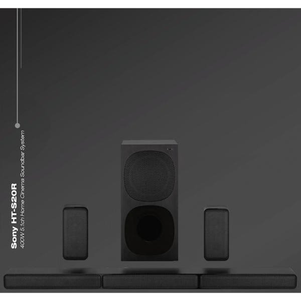 Sony HT-S20R 400w 5.1ch Dolby Soundbar