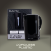 6-113 Elektra 1.7l Plastic Cordless Kettle - Black