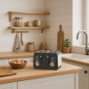 6-247 Boden Stark Anson Collection 4-Slice Stainless Steel Toaster - Black