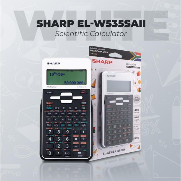 Sharp EL-W535SAII-White Scientific Calculator