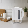 Elektra 1.7l Plastic Kettle - White