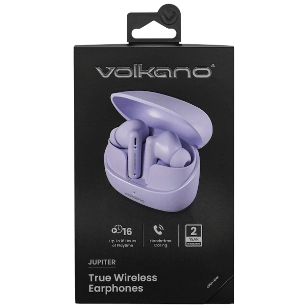 Volkano Jupiter Series TWS Earphones - Pastel Purple