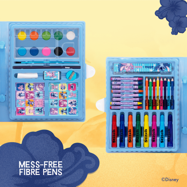 COLOURING STATIONERY SET BOX STITCH