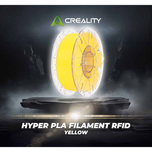 6-544 Creality Hyper PLA Filament RFID - Yellow