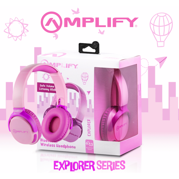 6-628 Amplify Explorer Bluetooth Wireless Headphone