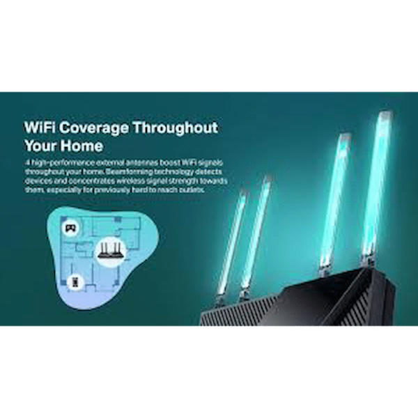 6-639 TP-Link Archer AX23 AX1800 Dual-Band Wi-Fi 6 Router