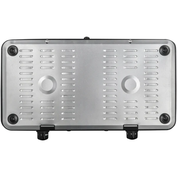 Elektra Double Spiral Hot Plate - Black